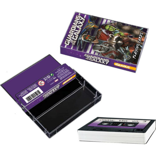 Marvel Guardians of the Galaxy Cassette Playing Card with Insert