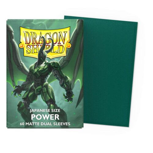 Dragon Shield Spilaplöst Matte Dual Metallic Green Japanese Size (60)