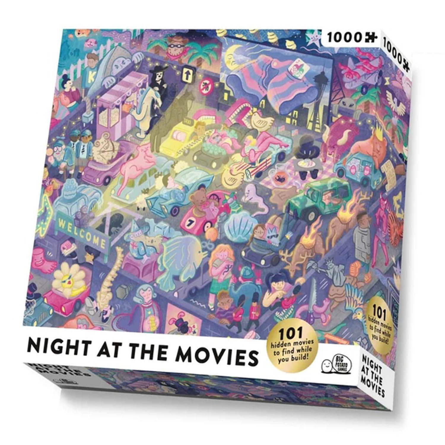 Night at the Movies 1000 bita púsl