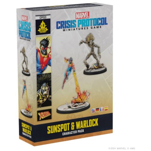 Marvel Crisis Sunspot & Warlock