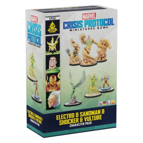 Marvel Crisis Electro/Shocker/Sandman/Vulture