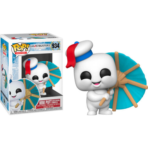 Ghostbusters: Afterlife Mini Puft with Cocktail Umbrella Pop! Vinyl Figure
