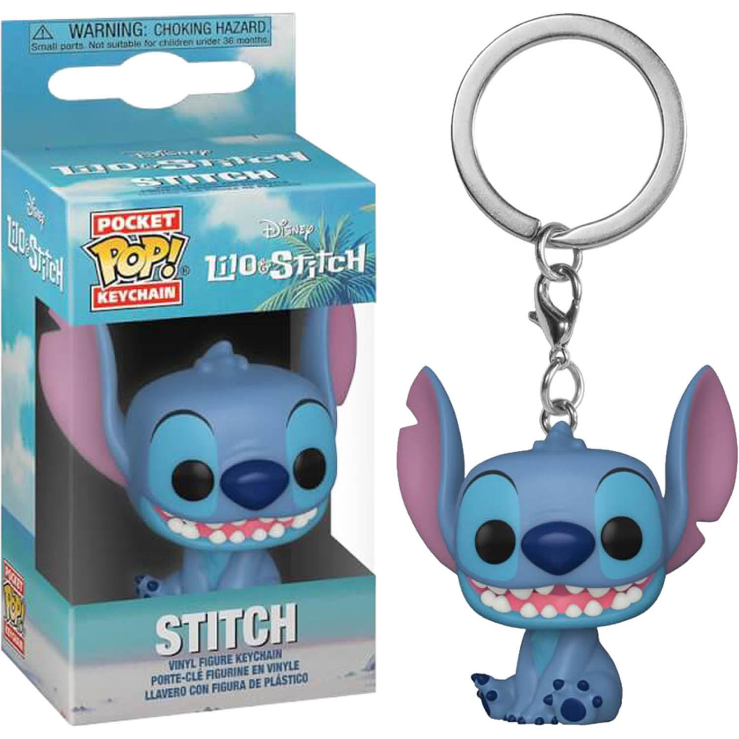 Lilo & Stitch Stitch Pocket Pop! Keychain