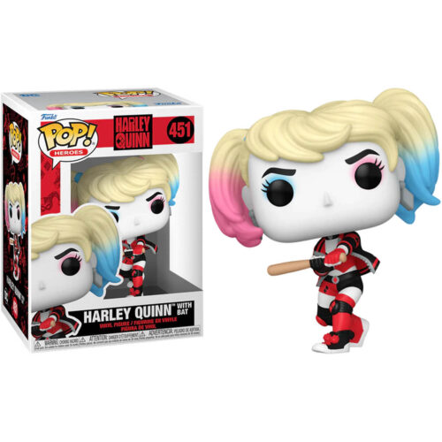Harley Quinn with Bat Pop! Vinyl Figure