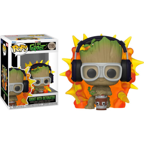 I Am Groot with Detonator Pop! Vinyl Figure