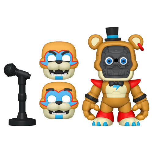 Five Nights at Freddys: Security Breach Glamrock Freddy Snap Mini-Figure