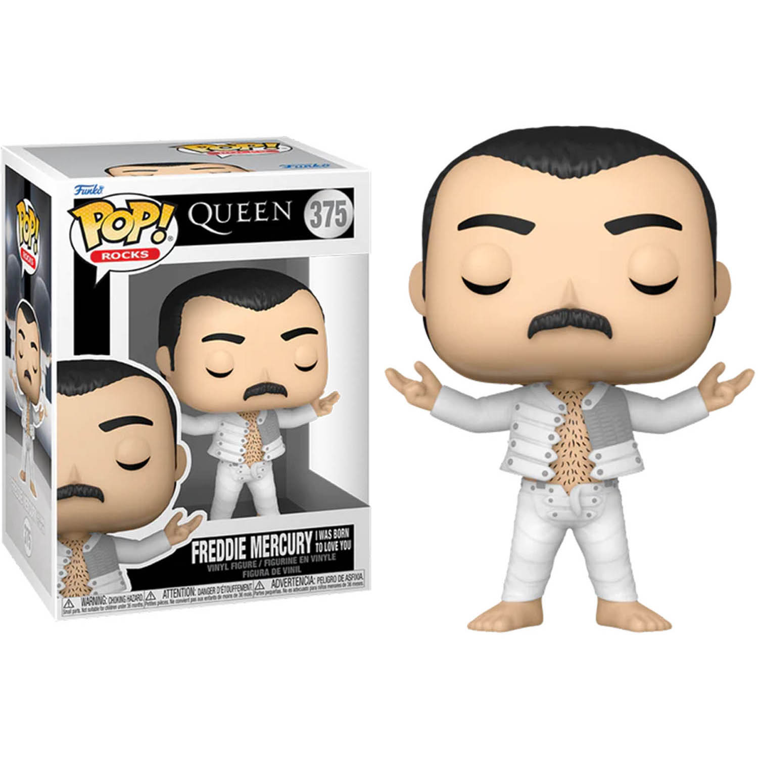 Queen Freddie Mercury I Was Born to Love You Pop! Vinyl Figure