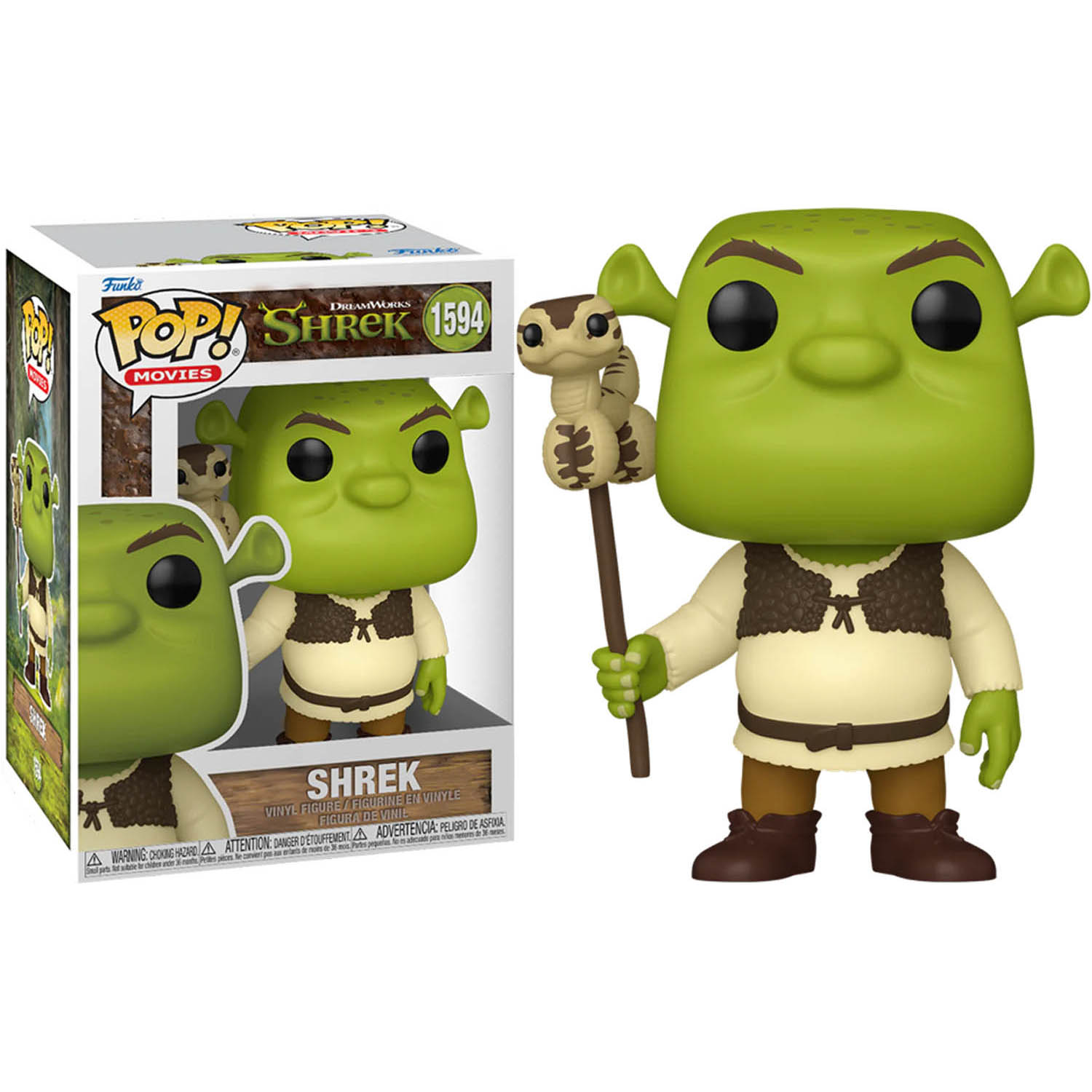 Shrek with Snake Balloon Pop! Vinyl Figure