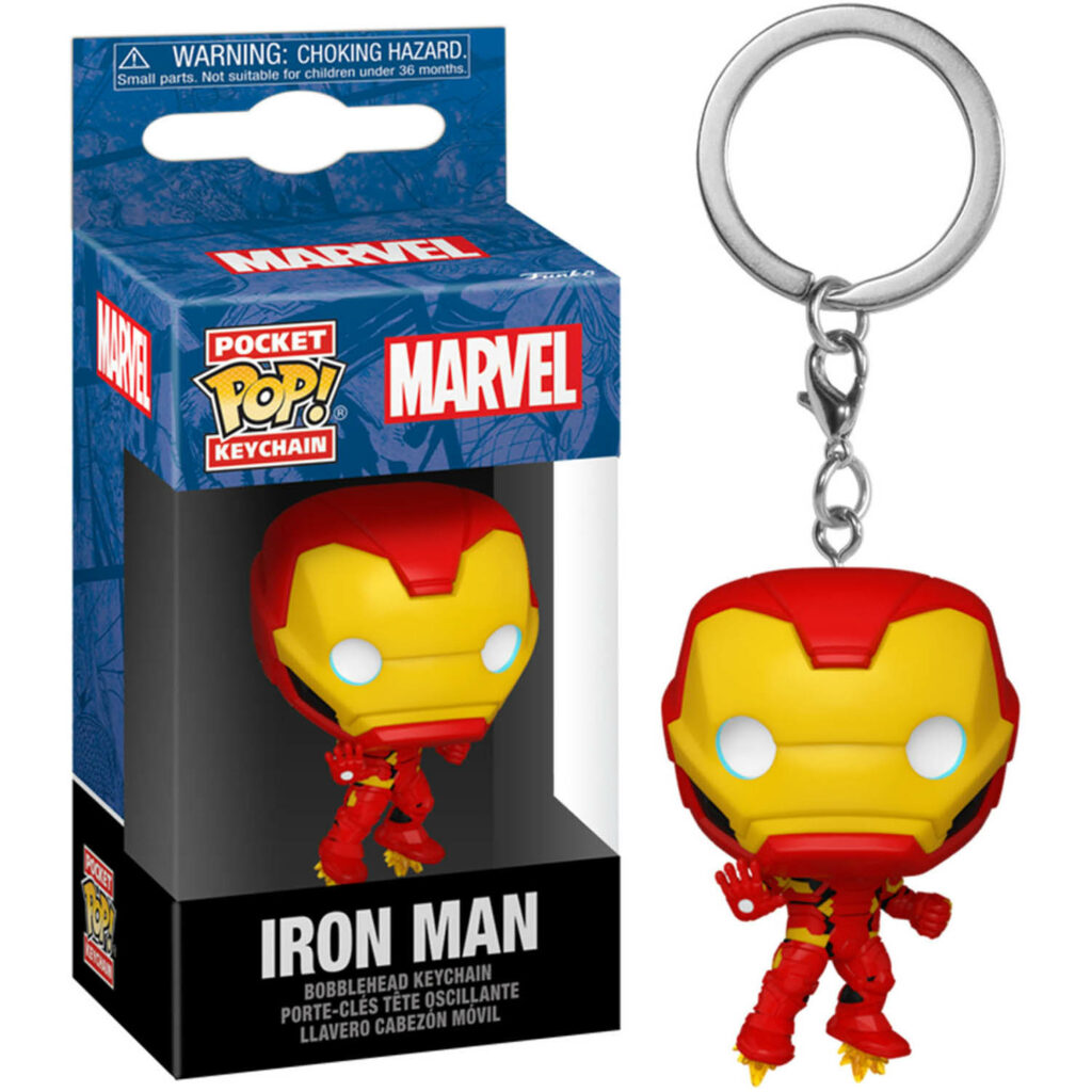 Marvel New Classics Iron Man Pocket Pop! Keychain