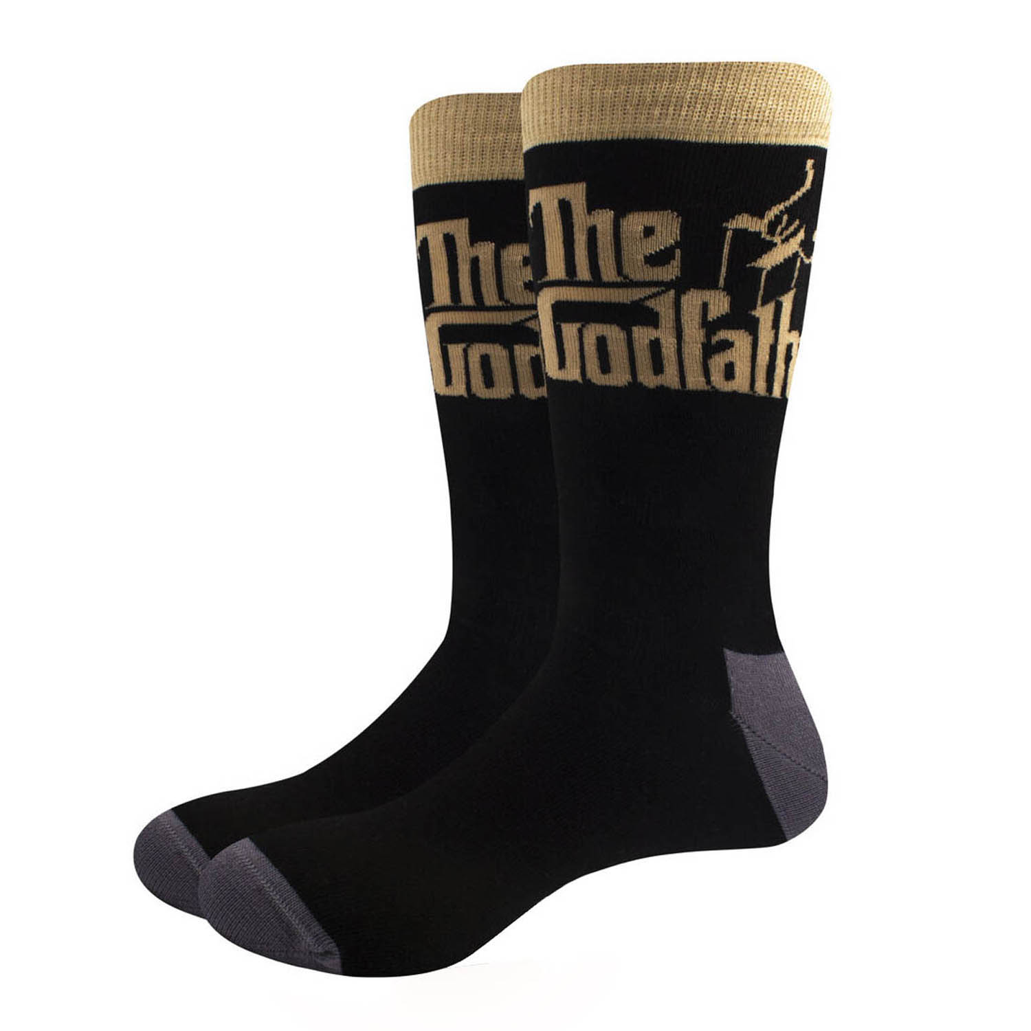 The Godfather Golden Logo Socks