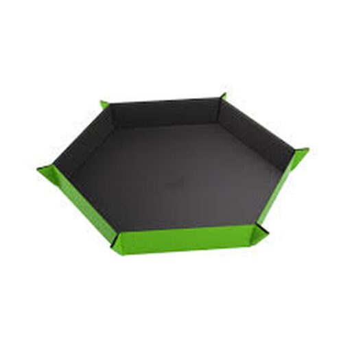 Magnetic Dice Tray Hex Black/Green