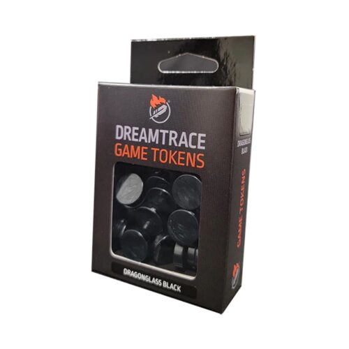 Gaming Tokens: Dragonglass Black