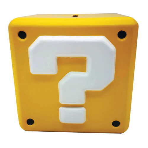 Super Mario - Question Mark Block Shaped Money Bank