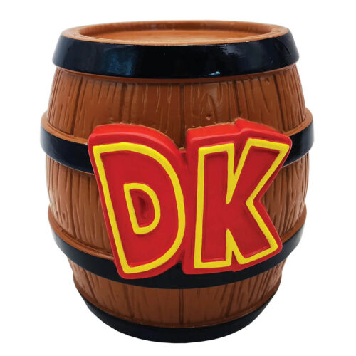 Donkey Kong - Dk Barrel Shaped Money Bank
