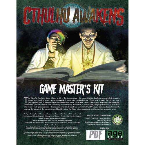 Cthulhu Awakens RPG: Game Masters Kit