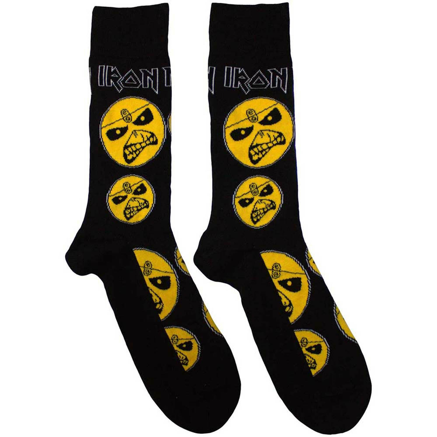 Iron Maiden Piece Of Mind Black Socks