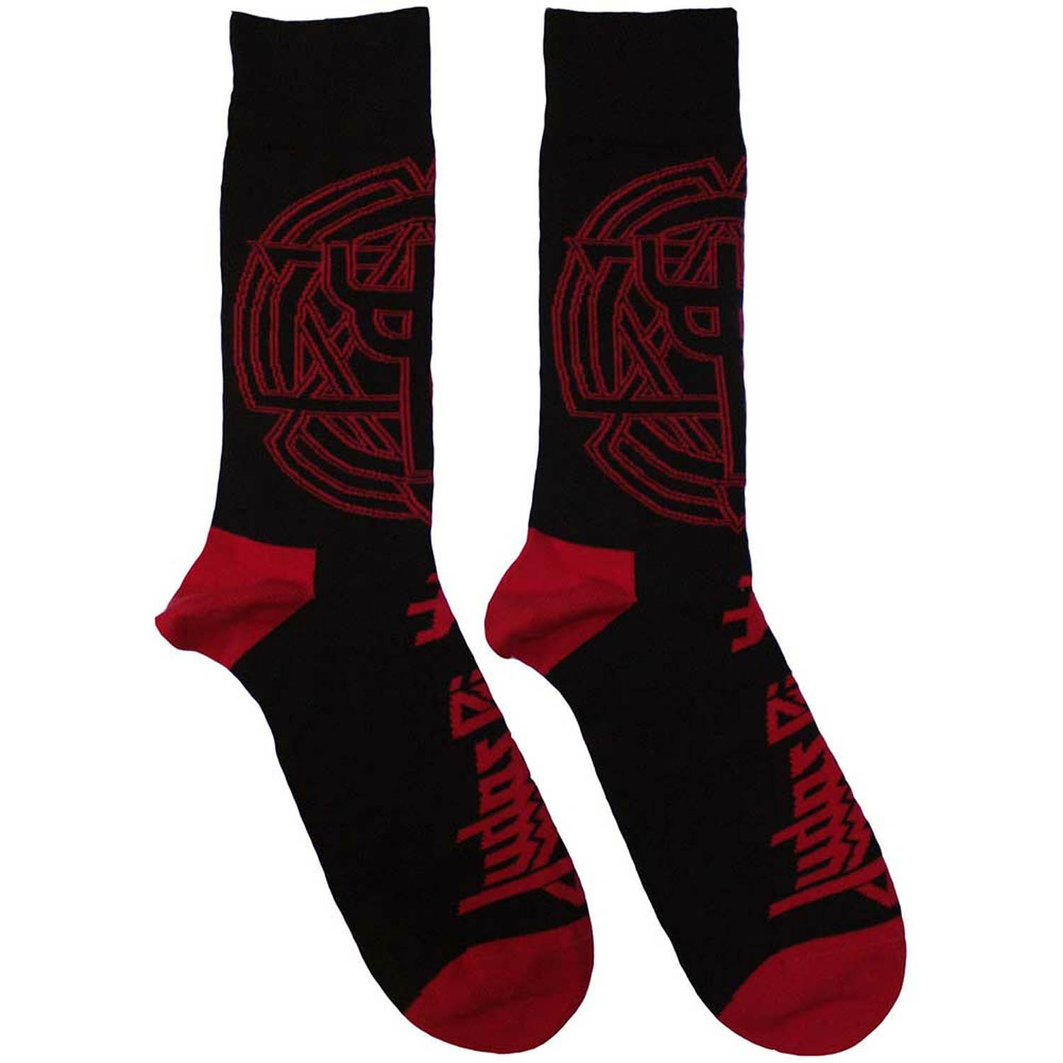Judas Priest Trident Emblem Black Socks