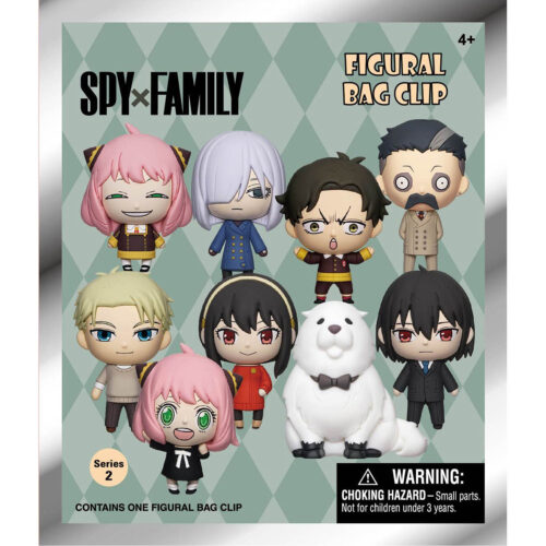 Spy x Family Series 2 3D Foam Bag Clip