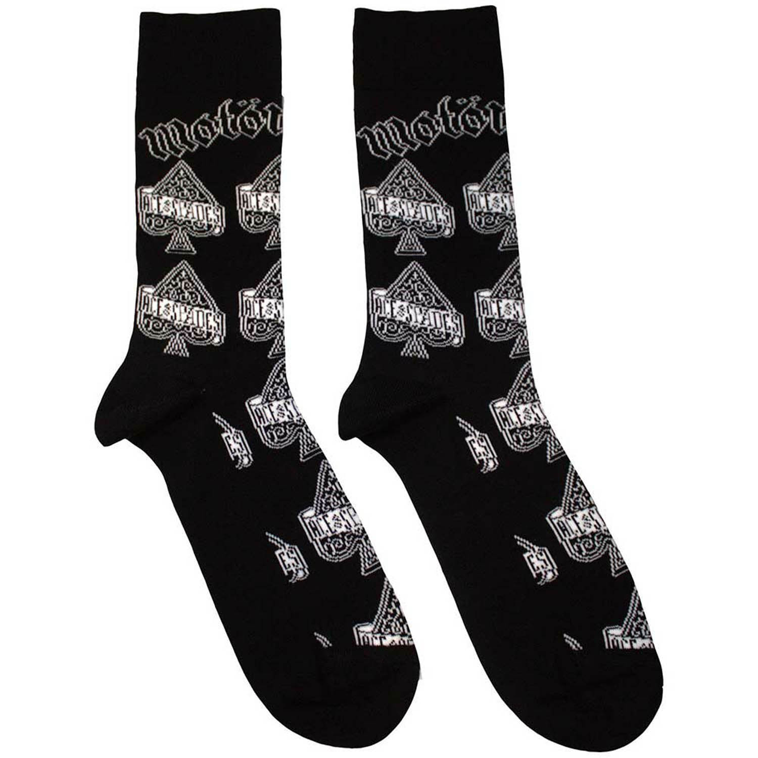 Motorhead Ace Of Spades Repeat Black Socks