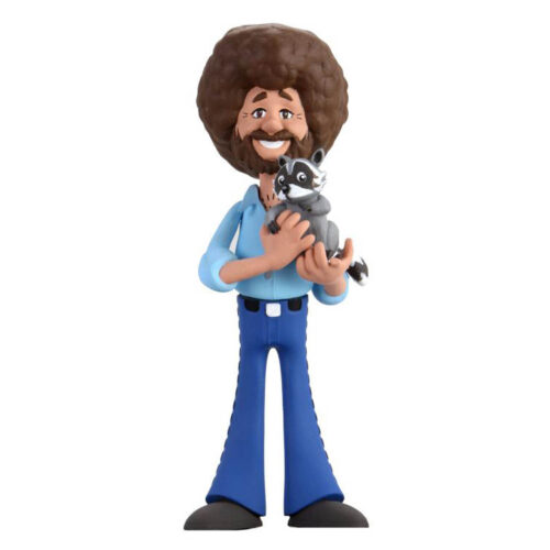 Toony Bob Ross with Raccoon 6" Figure