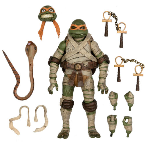 Universal Monsters x TMNT - Michelangelo Mummy 7" Action Figure