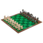 Minecraft Chess Set Overworld Heroes vs. Hostile Mobs