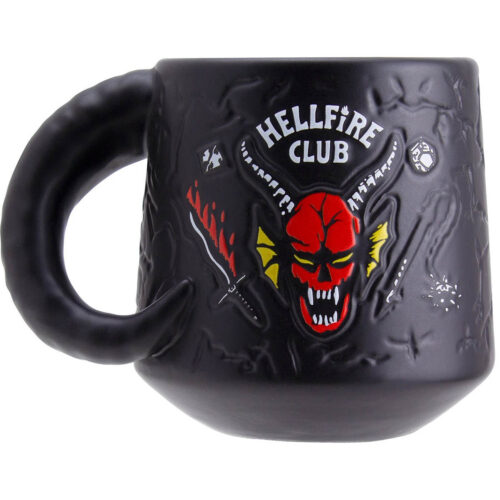 Stranger Things Hellfire Club Demon Embossed Mug