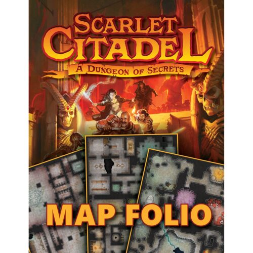 Scarlet Citadel: Map Folio (5E)