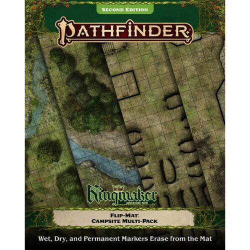 Pathfinder 2nd Flip-Mat - Kingmaker Adventure Path Campsite Multi-Pack
