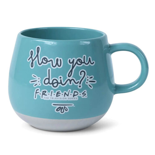 Friends  How You Doin Green Round Mug