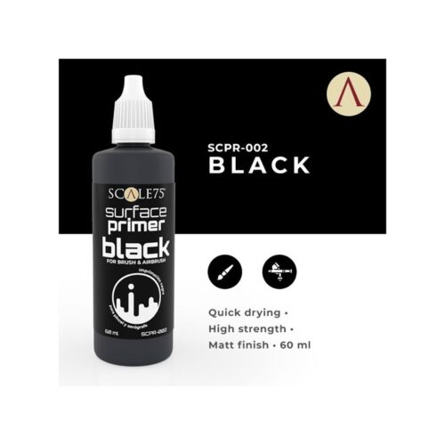 Scale 75 Primer Surface Black