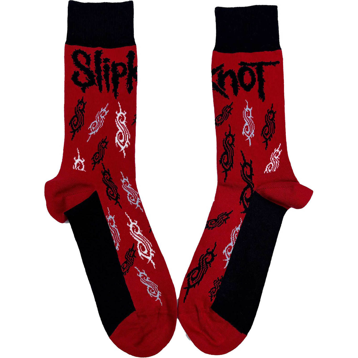 Slipknot Tribal S Red Socks