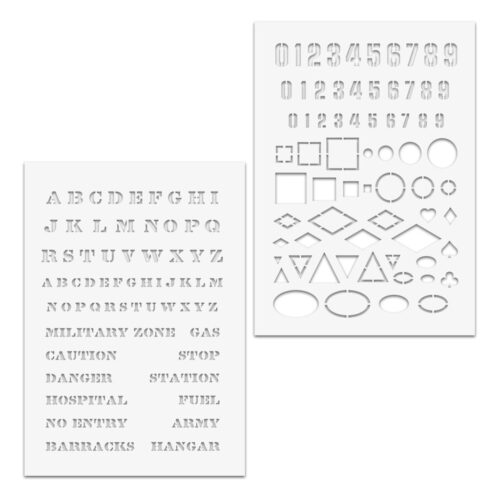 Scale 75 Extra STENCILS