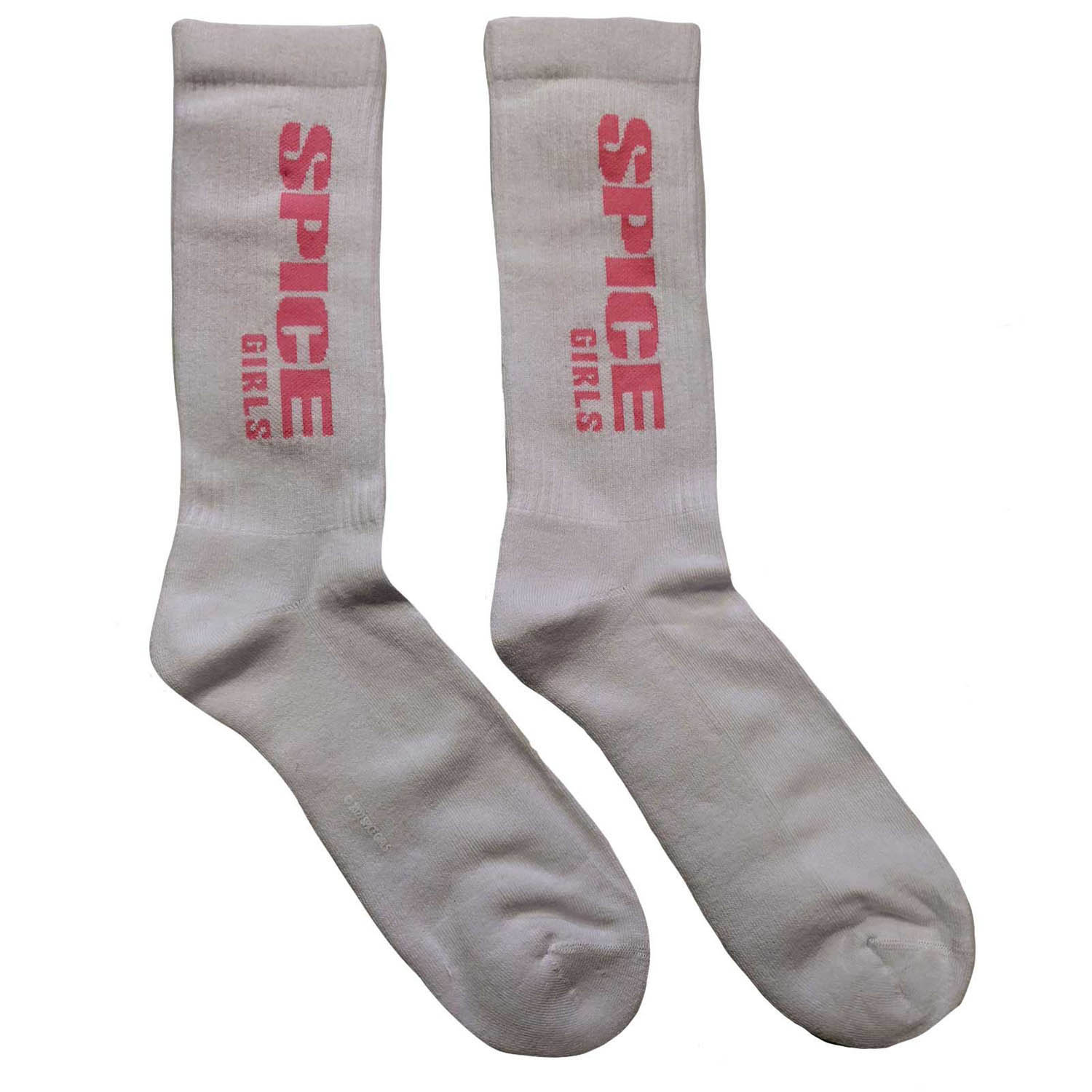 Spice Girls Logo White Socks