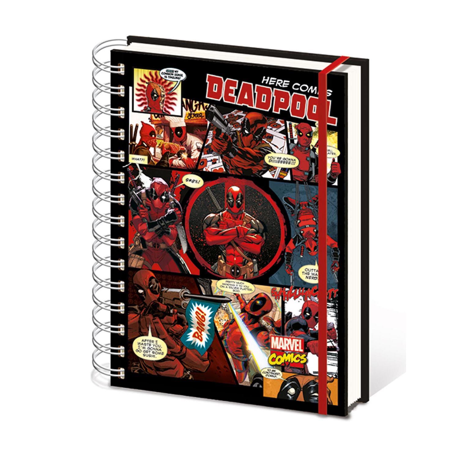 Deadpool (Here Comes Deadpool) A5 stílabók