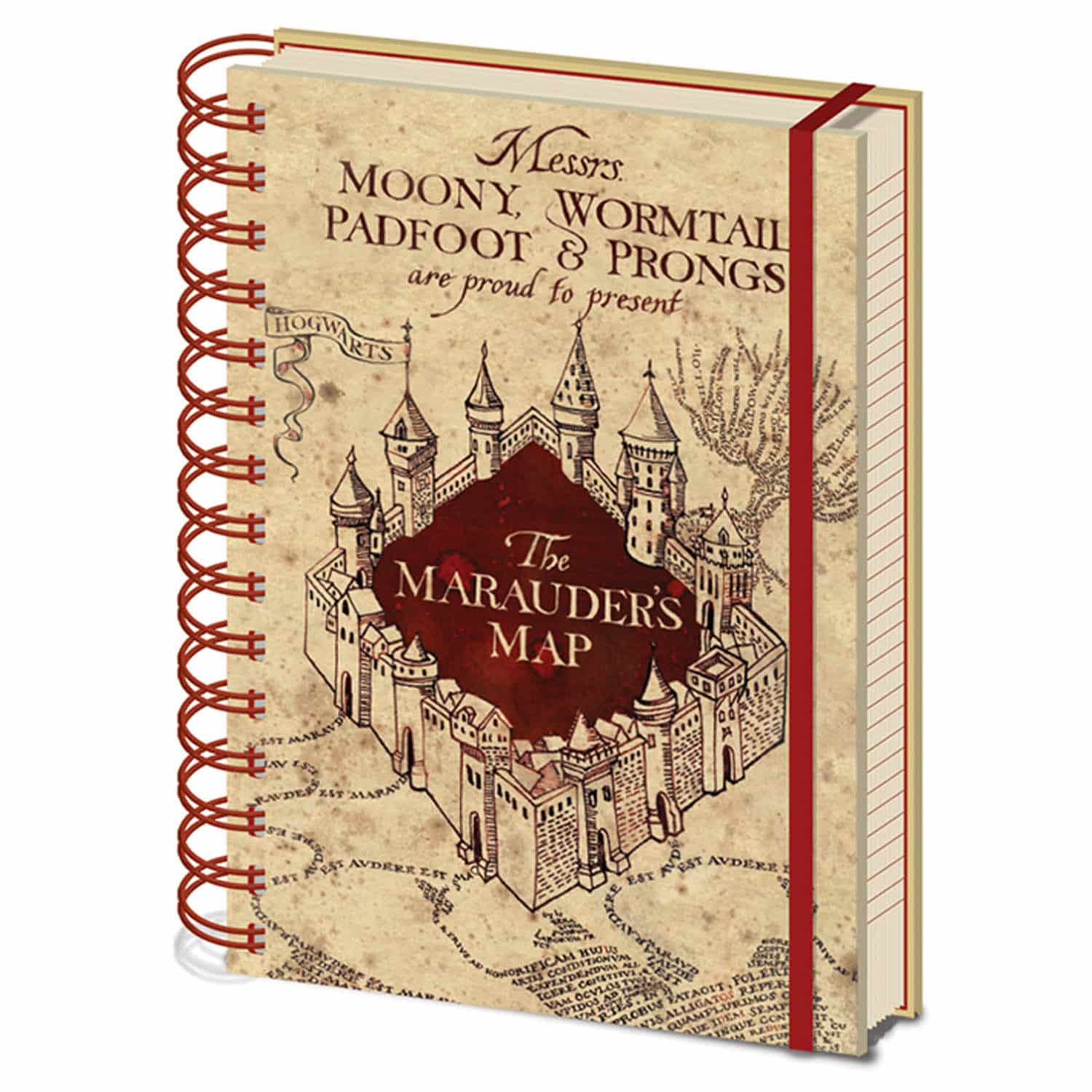 Harry Potter – The Marauders Map A5 Notebook