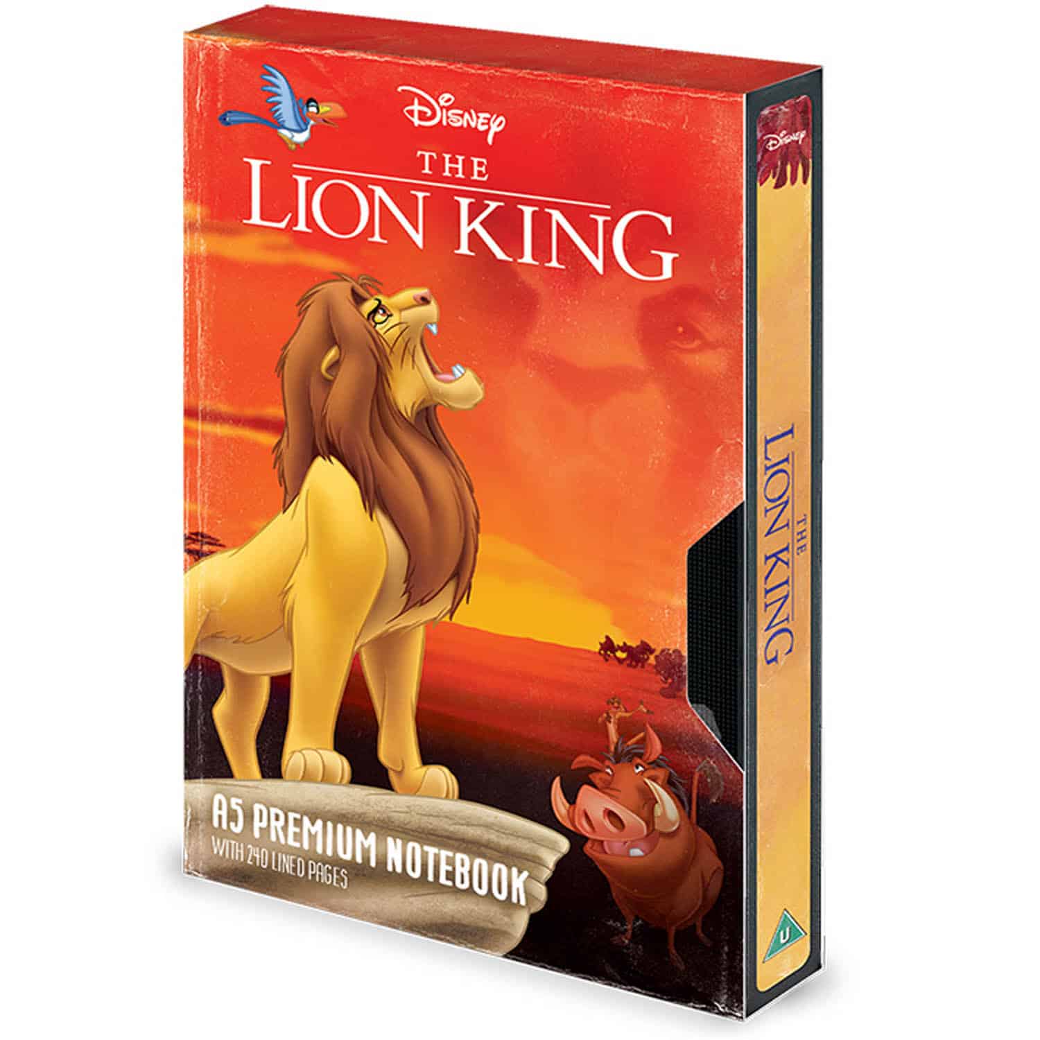The Lion King Vhs Notebook