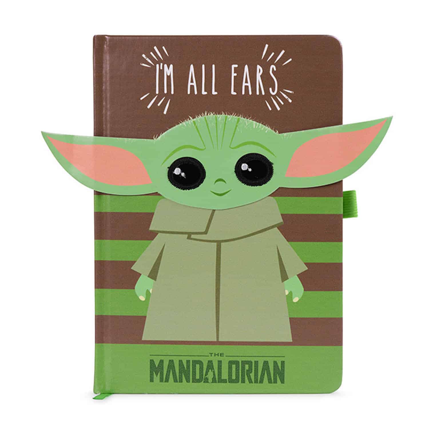 Star Wars: The Mandalorian Im All Ears Green – Novelty Notebook