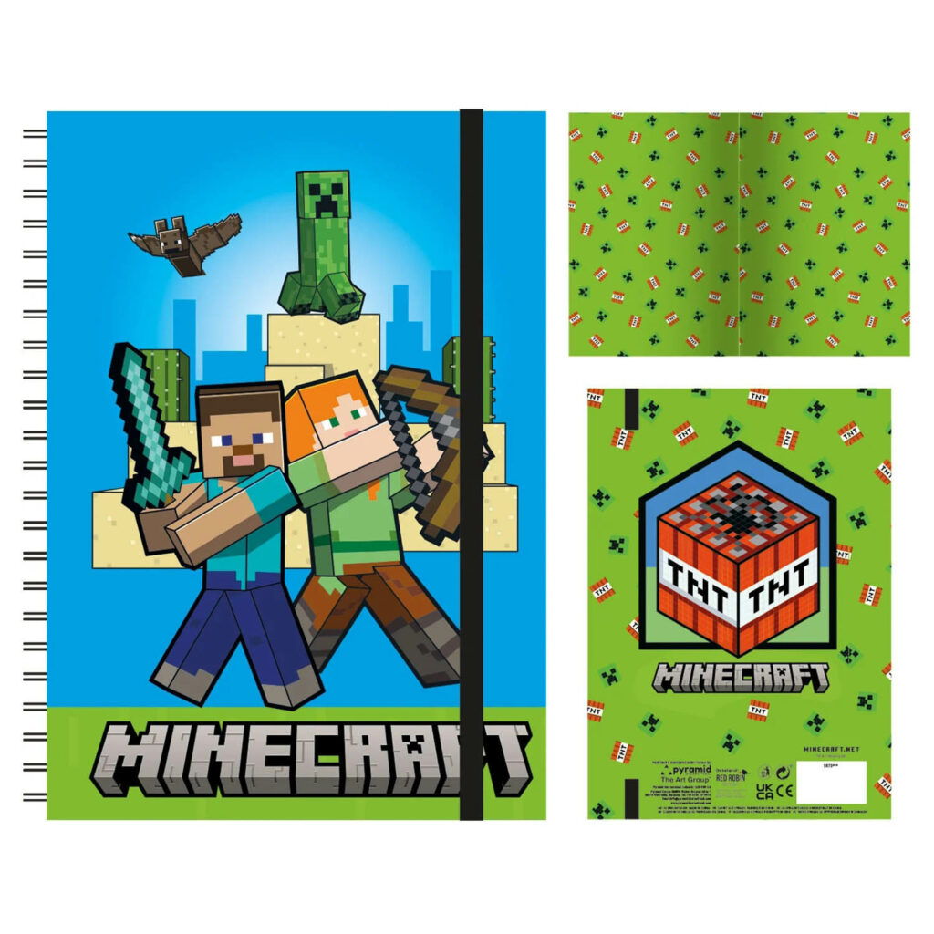 Minecraft A5 Notebook