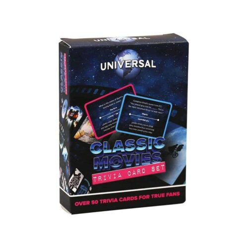 Universal Movies Trivia Cards