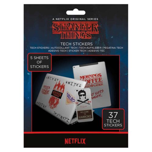 Stranger Things The Upside Down Tech Stickers