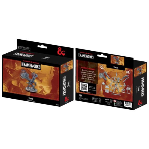 D&D fígúrur Frameworks Vrock