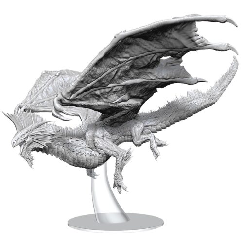 D&D fígúrur Adult Silver Dragon