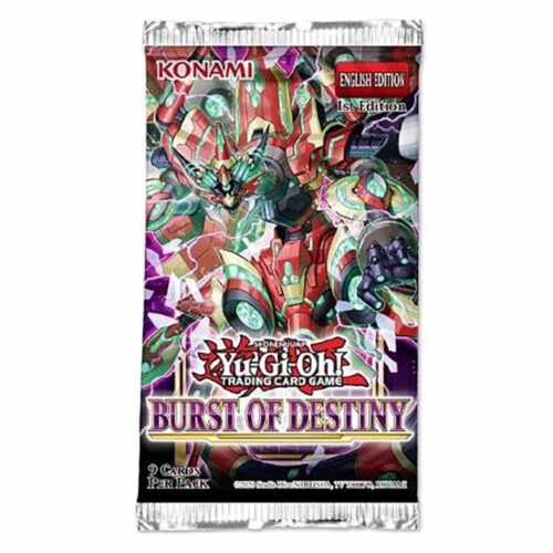 YGO Burst of Destiny Booster