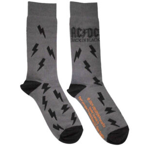AC/DC Unisex Ankle Socks: Back in Black