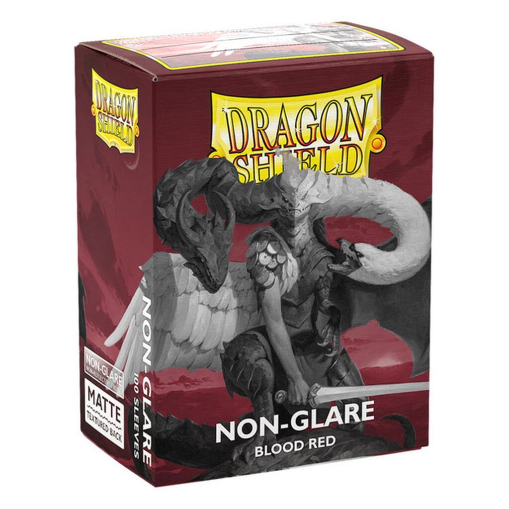 Dragon Shield Spilaplöst Non Glare Red