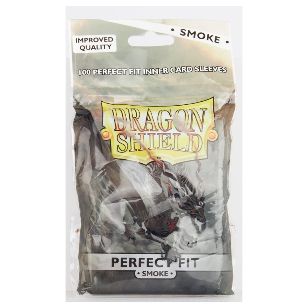 Dragon Shield Spilaplöst Perfect Fit Smoke (100)