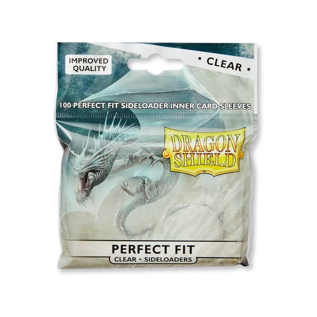 Dragon Shield Spilaplöst Perfect Fit Sideload Clear (100)