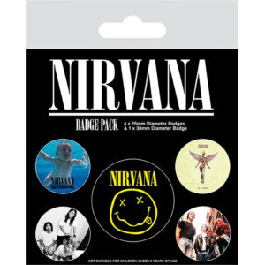 Nirvana - Iconic Badge Pack