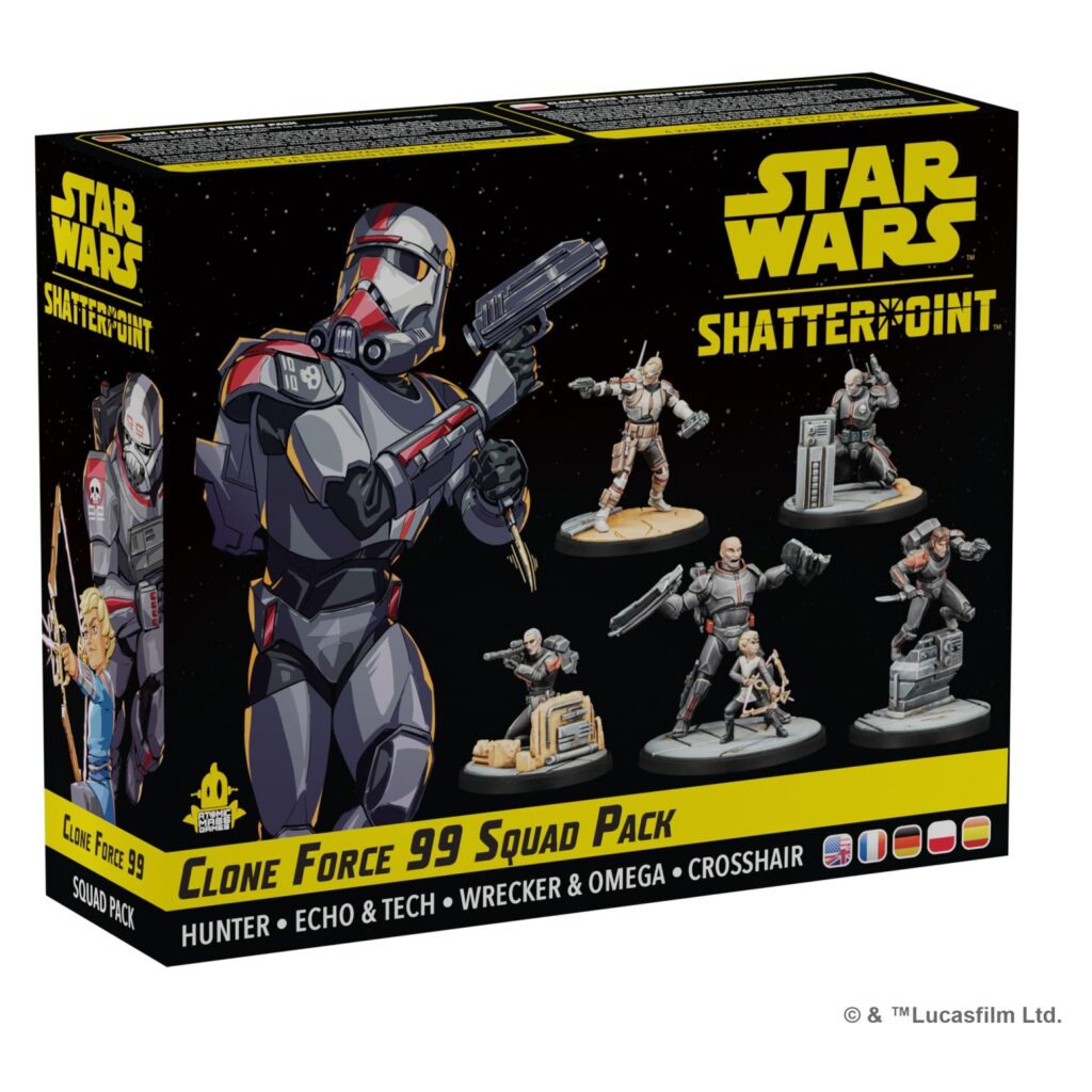 Star Wars Shatterpoint Clone Force 99